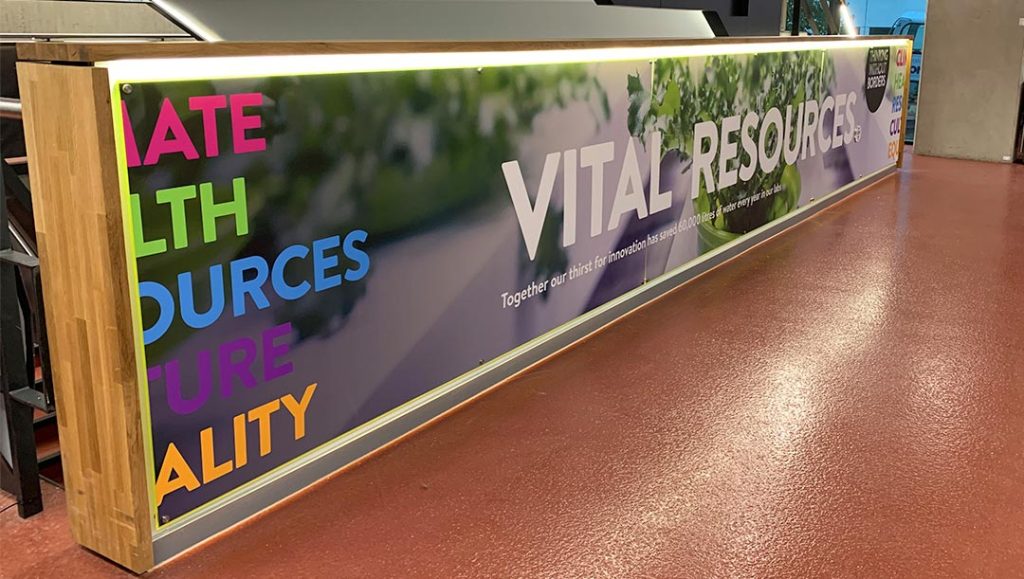 production bureau installations advertisement banner