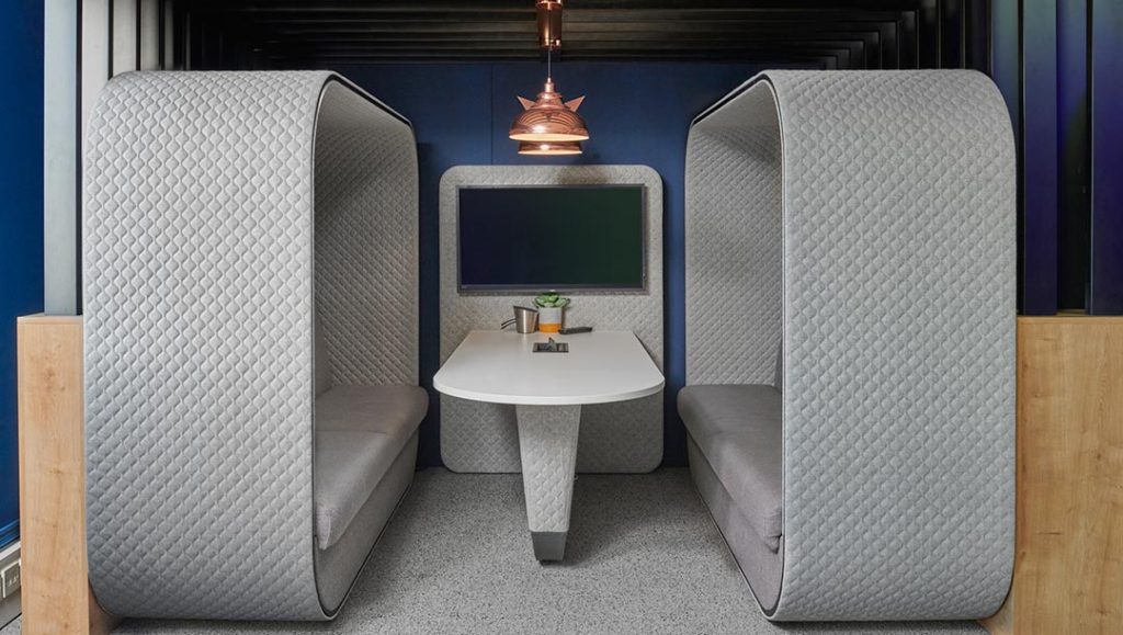 production bureau installations office space meeting