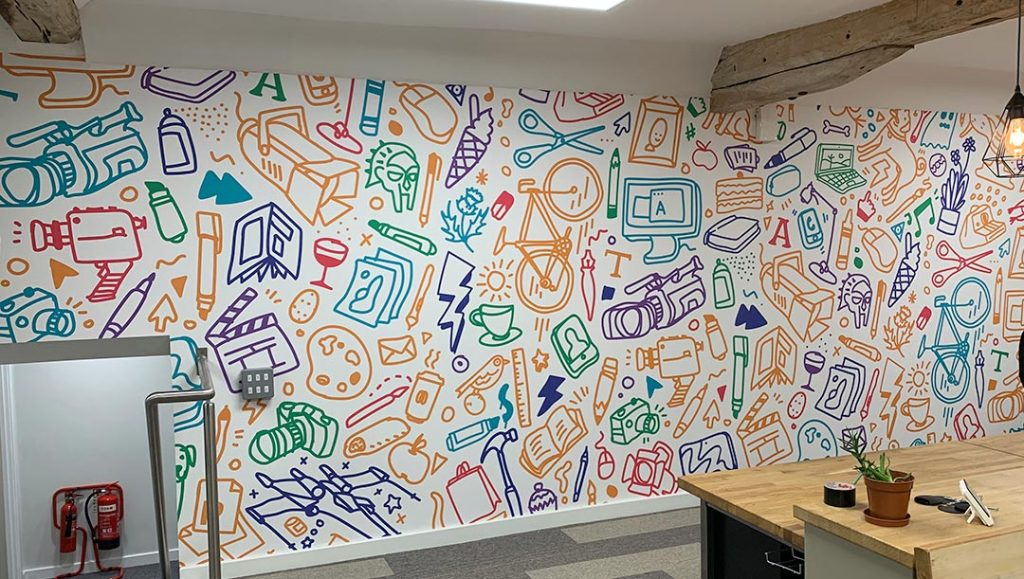 production bureau installations advertisement banner