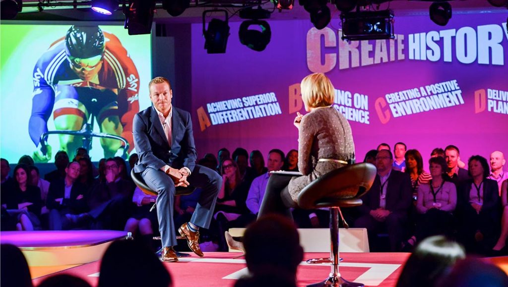 live event talkshow screens lighting and audio control