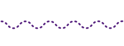 purple squiggle divider line